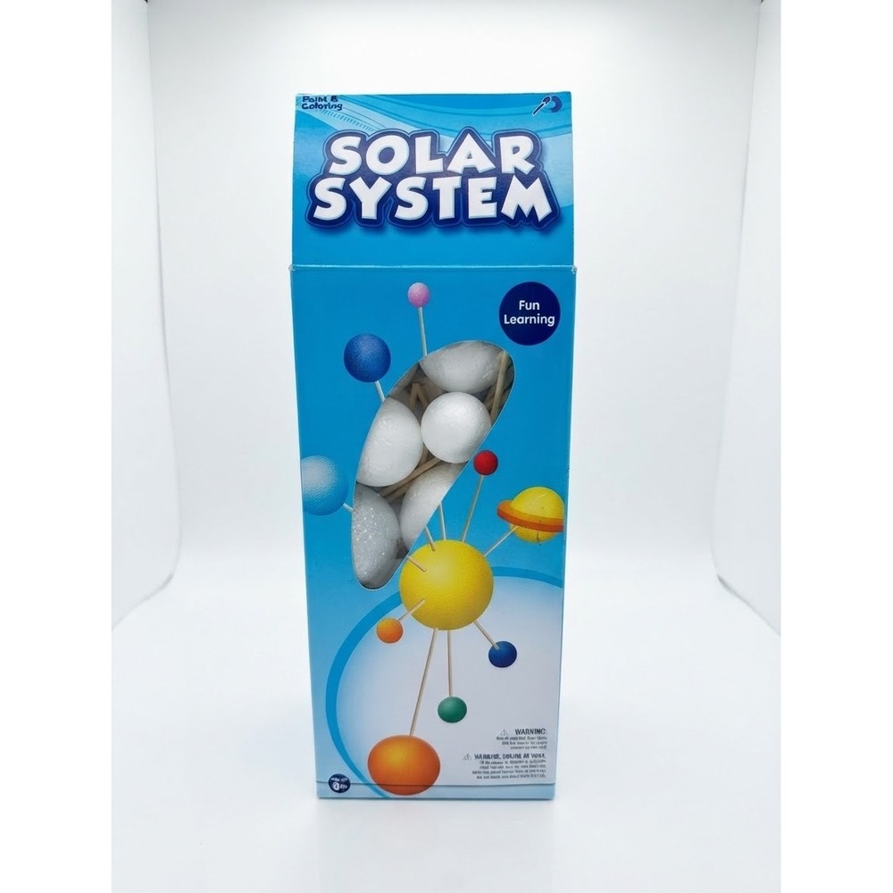 Solar System Model Kit Styrofoam Planets Science Project